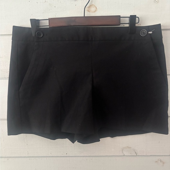Theory Black High Waist Shorts - Picture 4 of 14